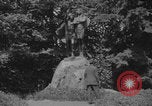 Image of Washington Park statues Portland Oregon USA, 1918, second 34 stock footage video 65675080778
