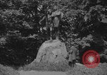 Image of Washington Park statues Portland Oregon USA, 1918, second 35 stock footage video 65675080778