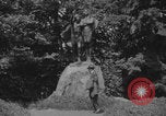 Image of Washington Park statues Portland Oregon USA, 1918, second 36 stock footage video 65675080778