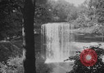 Image of Minnehaha Falls family visit Minneapolis Minnesota USA, 1918, second 12 stock footage video 65675080789