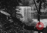 Image of Minnehaha Falls family visit Minneapolis Minnesota USA, 1918, second 20 stock footage video 65675080789
