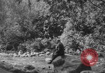 Image of Minnehaha Falls family visit Minneapolis Minnesota USA, 1918, second 55 stock footage video 65675080789