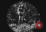 Image of Minnehaha Falls family visit Minneapolis Minnesota USA, 1918, second 60 stock footage video 65675080789
