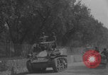Image of M5 Stuart light tanks World War 2 Querceta Italy, 1945, second 6 stock footage video 65675080796