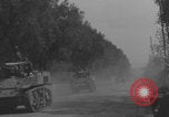 Image of M5 Stuart light tanks World War 2 Querceta Italy, 1945, second 14 stock footage video 65675080796