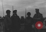 Image of American officers aboard invasion ship English Channel United Kindgom, 1944, second 8 stock footage video 65675080800