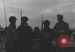 Image of American officers aboard invasion ship English Channel United Kindgom, 1944, second 11 stock footage video 65675080800