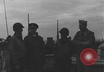 Image of American officers aboard invasion ship English Channel United Kindgom, 1944, second 12 stock footage video 65675080800