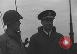 Image of American officers aboard invasion ship English Channel United Kindgom, 1944, second 14 stock footage video 65675080800