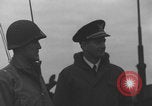Image of American officers aboard invasion ship English Channel United Kindgom, 1944, second 15 stock footage video 65675080800