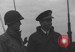 Image of American officers aboard invasion ship English Channel United Kindgom, 1944, second 16 stock footage video 65675080800