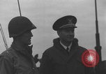 Image of American officers aboard invasion ship English Channel United Kindgom, 1944, second 18 stock footage video 65675080800