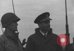 Image of American officers aboard invasion ship English Channel United Kindgom, 1944, second 21 stock footage video 65675080800