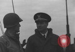 Image of American officers aboard invasion ship English Channel United Kindgom, 1944, second 26 stock footage video 65675080800