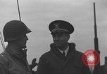 Image of American officers aboard invasion ship English Channel United Kindgom, 1944, second 27 stock footage video 65675080800