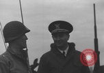 Image of American officers aboard invasion ship English Channel United Kindgom, 1944, second 28 stock footage video 65675080800