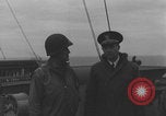Image of American officers aboard invasion ship English Channel United Kindgom, 1944, second 41 stock footage video 65675080800