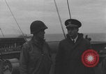Image of American officers aboard invasion ship English Channel United Kindgom, 1944, second 44 stock footage video 65675080800
