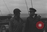 Image of American officers aboard invasion ship English Channel United Kindgom, 1944, second 48 stock footage video 65675080800