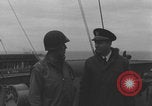 Image of American officers aboard invasion ship English Channel United Kindgom, 1944, second 51 stock footage video 65675080800