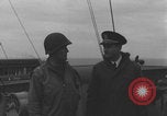 Image of American officers aboard invasion ship English Channel United Kindgom, 1944, second 52 stock footage video 65675080800