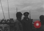 Image of American officers aboard invasion ship English Channel United Kindgom, 1944, second 54 stock footage video 65675080800