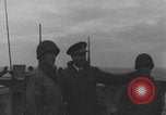 Image of American officers aboard invasion ship English Channel United Kindgom, 1944, second 60 stock footage video 65675080800