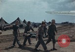 Image of Wounded Marines World War 2 Iwo Jima Japan, 1945, second 2 stock footage video 65675080804