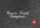 Image of Henry Ford Hospital Detroit Michigan USA, 1929, second 2 stock footage video 65675080810