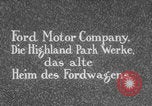 Image of Highland Park Ford Plant Highland Park Michigan USA, 1929, second 5 stock footage video 65675080811