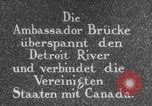 Immagine di Ponte dell'ambasciatore Detroit Michigan USA, 1929, secondo 7 filmato di repertorio 65675080816