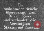 Immagine di Ponte dell'ambasciatore Detroit Michigan USA, 1929, secondo 8 filmato di repertorio 65675080816