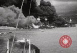 Image of Pearl Harbor bombings World War 2 Pearl Harbor Hawaii USA, 1941, second 31 stock footage video 65675080827