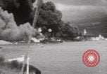 Image of Pearl Harbor bombings World War 2 Pearl Harbor Hawaii USA, 1941, second 32 stock footage video 65675080827