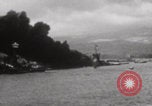 Image of Pearl Harbor bombings World War 2 Pearl Harbor Hawaii USA, 1941, second 52 stock footage video 65675080827