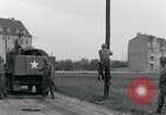 Image of soldiers string wires Delitzsch Saxony Germany, 1945, second 38 stock footage video 65675080837