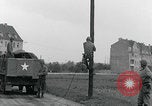 Image of soldiers string wires Delitzsch Saxony Germany, 1945, second 39 stock footage video 65675080837