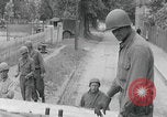 Image of US soldier climbing Delitzsch Saxony Germany, 1945, second 14 stock footage video 65675080838