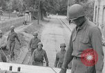 Image of US soldier climbing Delitzsch Saxony Germany, 1945, second 22 stock footage video 65675080838