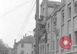 Image of US soldier climbing Delitzsch Saxony Germany, 1945, second 27 stock footage video 65675080838
