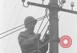 Image of US soldier climbing Delitzsch Saxony Germany, 1945, second 34 stock footage video 65675080838