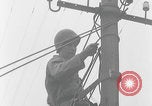 Image of US soldier climbing Delitzsch Saxony Germany, 1945, second 35 stock footage video 65675080838