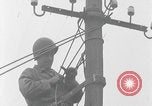 Image of US soldier climbing Delitzsch Saxony Germany, 1945, second 36 stock footage video 65675080838