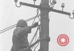 Image of US soldier climbing Delitzsch Saxony Germany, 1945, second 37 stock footage video 65675080838