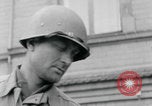 Image of US soldier climbing Delitzsch Saxony Germany, 1945, second 55 stock footage video 65675080838