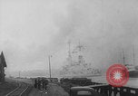 Image of German ship fires on Westerplatte Peninsula Danzig Poland, 1939, second 3 stock footage video 65675080839