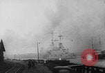 Image of German ship fires on Westerplatte Peninsula Danzig Poland, 1939, second 6 stock footage video 65675080839
