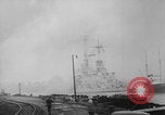 Image of German ship fires on Westerplatte Peninsula Danzig Poland, 1939, second 11 stock footage video 65675080839