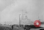 Image of German ship fires on Westerplatte Peninsula Danzig Poland, 1939, second 13 stock footage video 65675080839