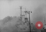 Image of German ship fires on Westerplatte Peninsula Danzig Poland, 1939, second 17 stock footage video 65675080839